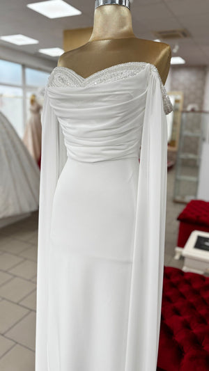 Standesamtkleid C4996