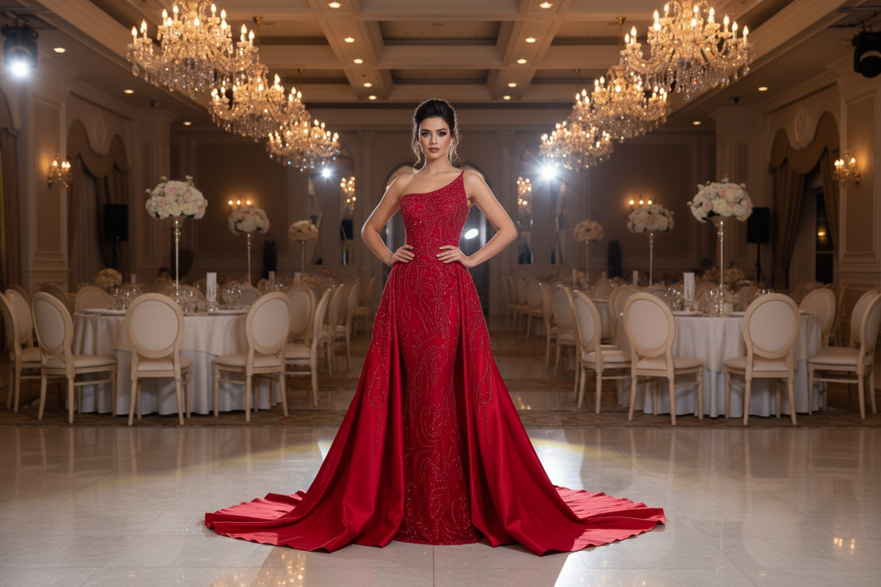 Ballkleid – Ansicht 1 | Lamia Mode