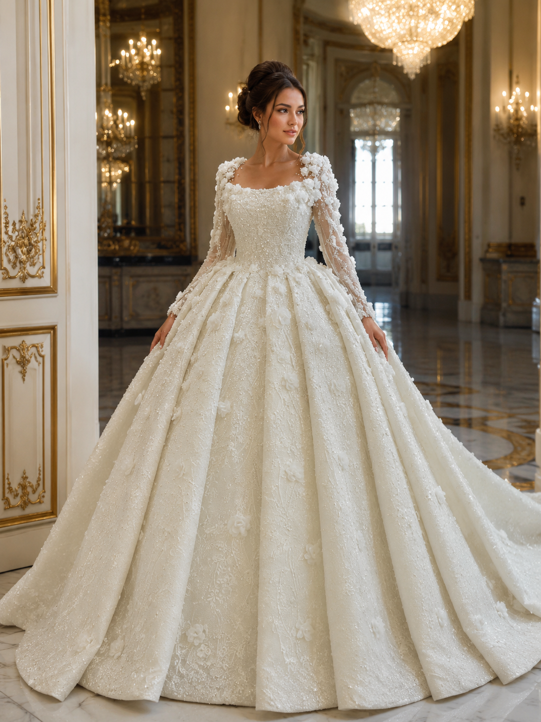 Brautkleid 3D