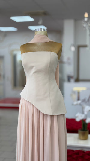 Zweiteiliges Abendkleid A576