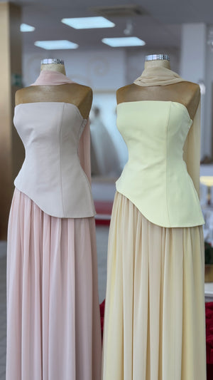 Zweiteiliges Abendkleid A576