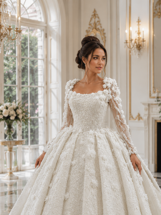 Brautkleid 3D