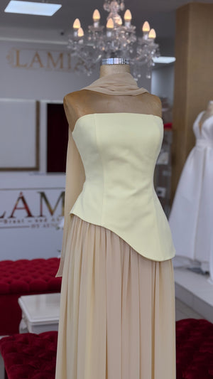 Zweiteiliges Abendkleid A576