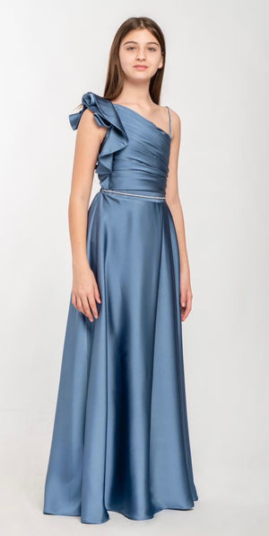 Bild in Slideshow öffnen, Elegantes Mädchen Kleid M5797
