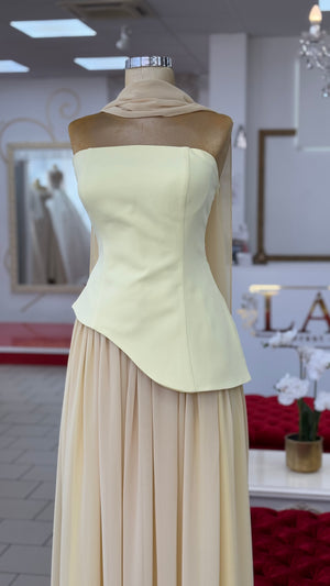 Zweiteiliges Abendkleid A576