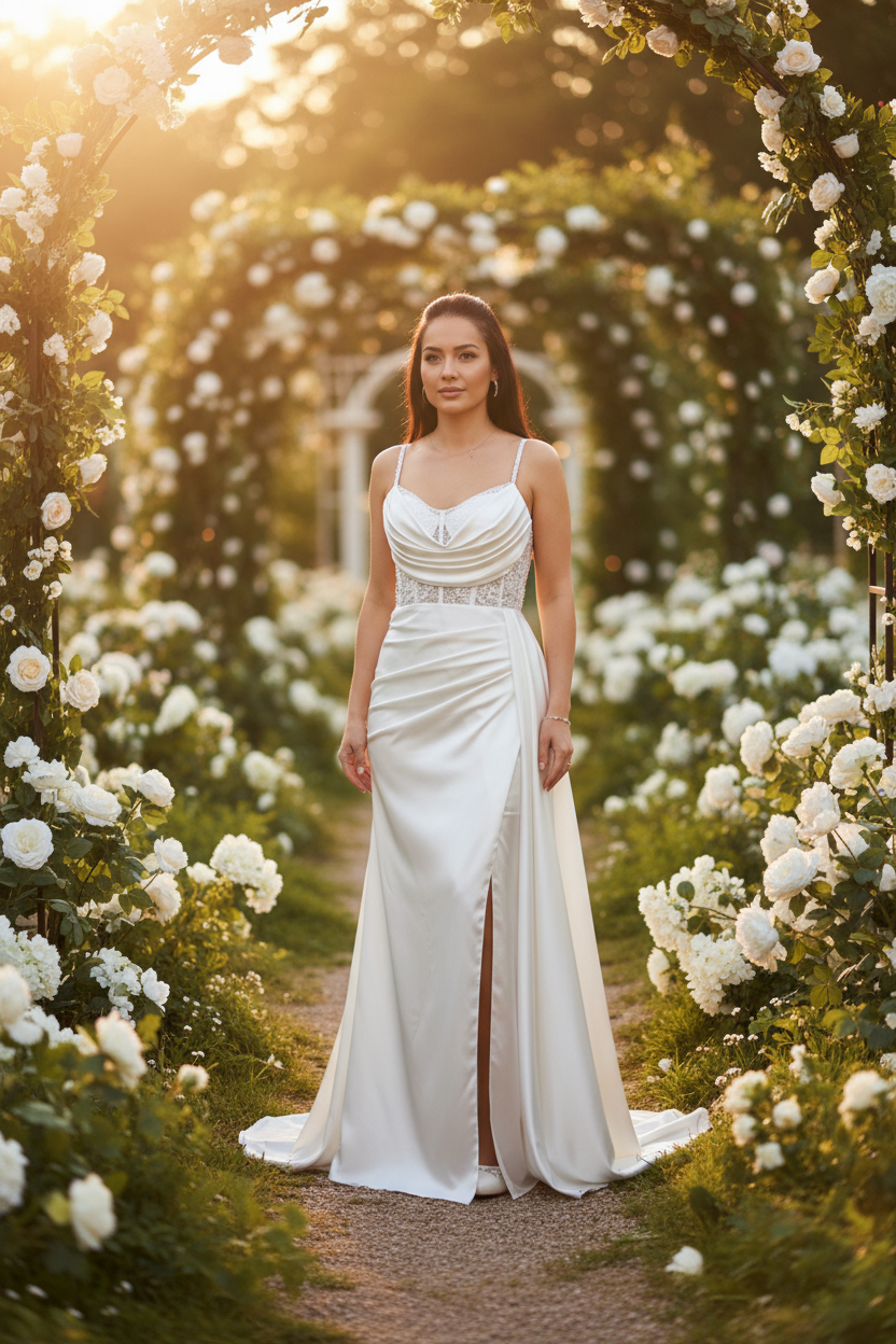 Standesamtkleid MD6019