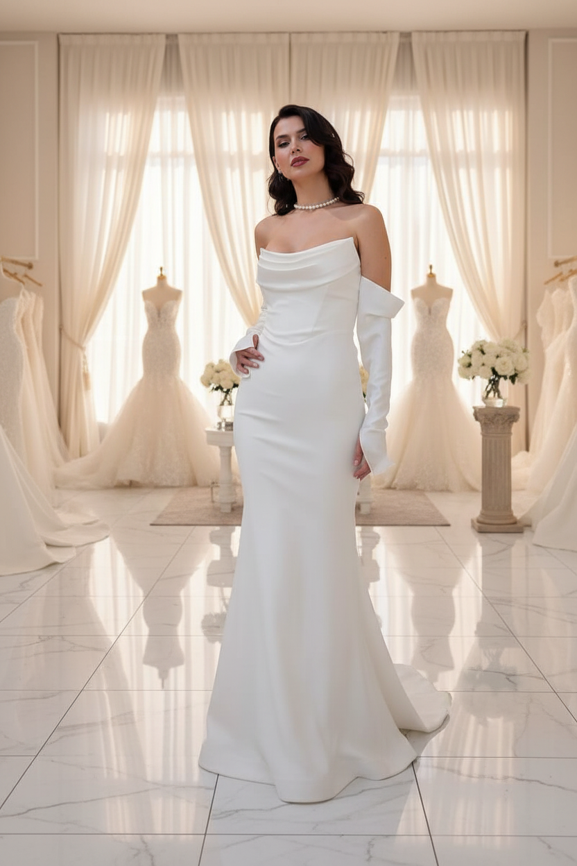 Standesamt Kleid L2100