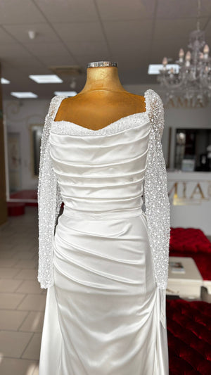 Zweiteiliges Standesamtkleid G8140