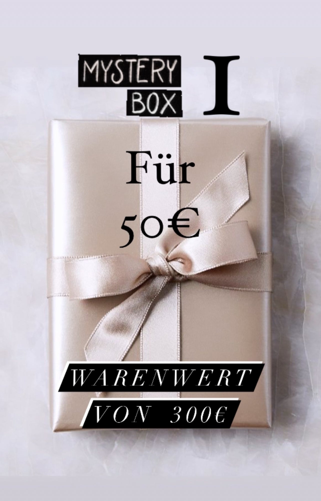 Mystery Box 1 für 50€ (Warenwert von 300€)