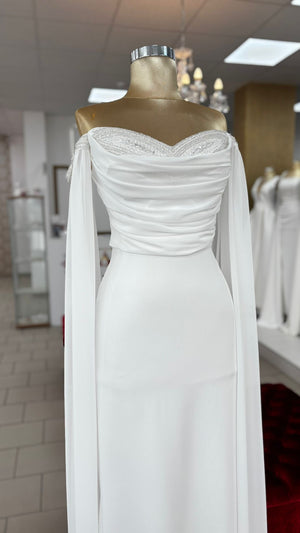 Standesamtkleid C4996