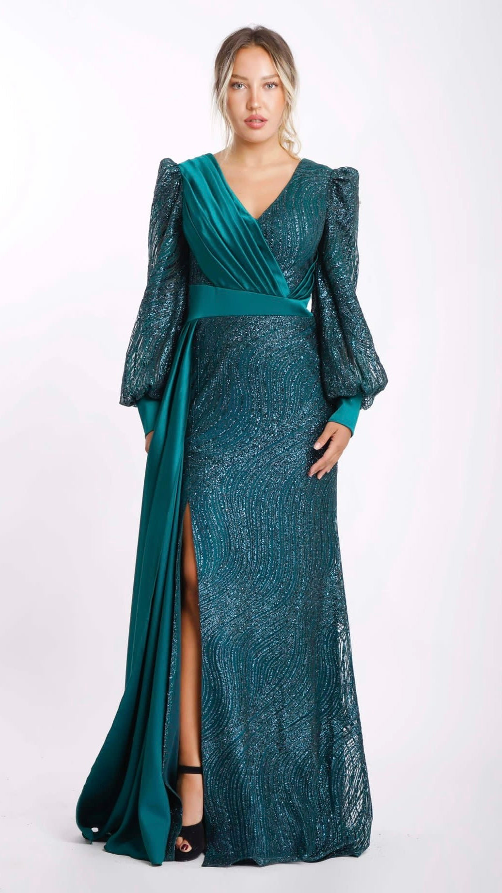 Abendkleid M178 – Ansicht 4 | Lamia Mode