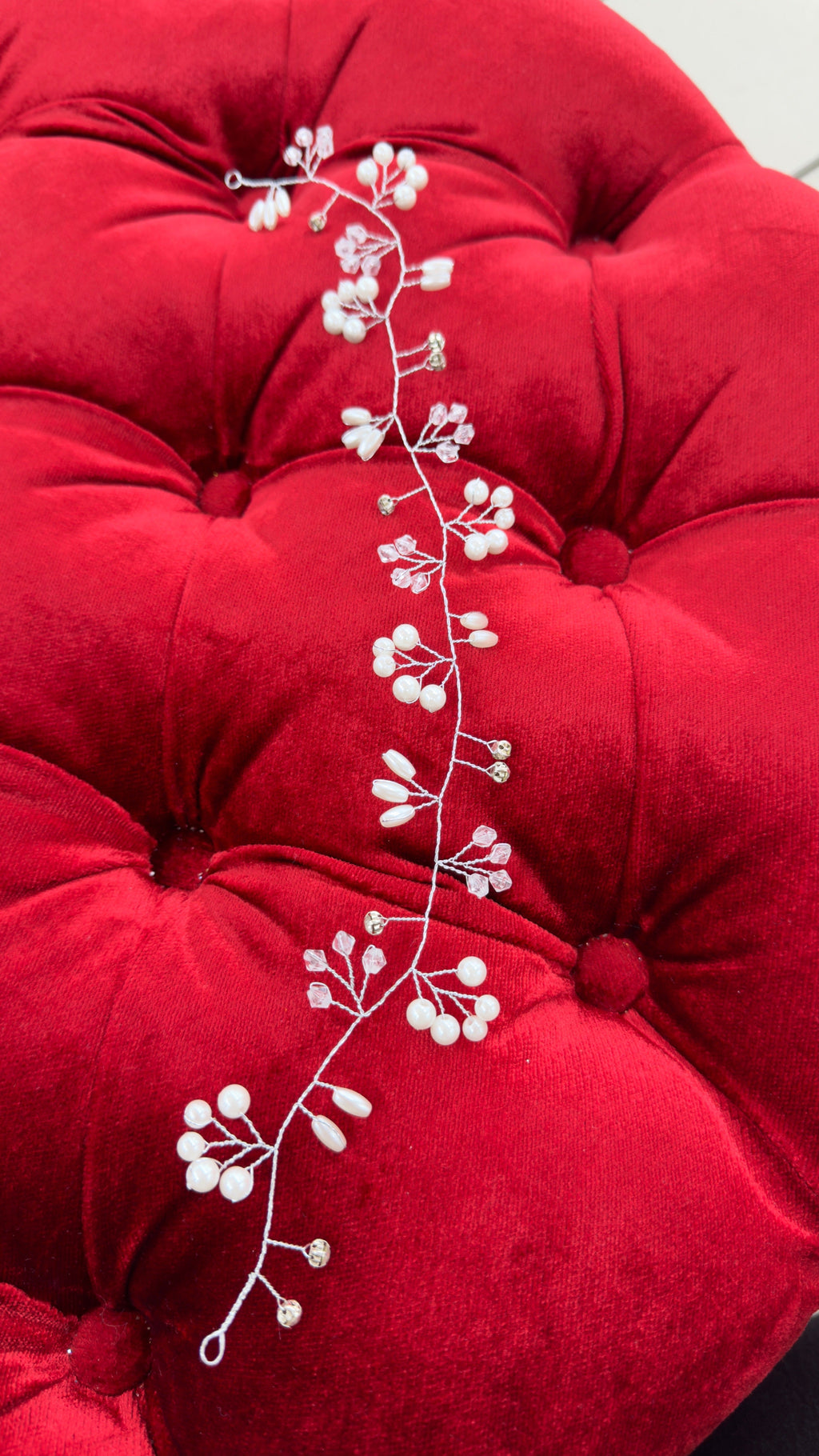 Haarschmuck aus Perlen und Glasperlen – Ansicht 2 | Lamia Mode