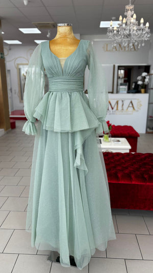Bild in Slideshow öffnen, Abendkleid C4916
