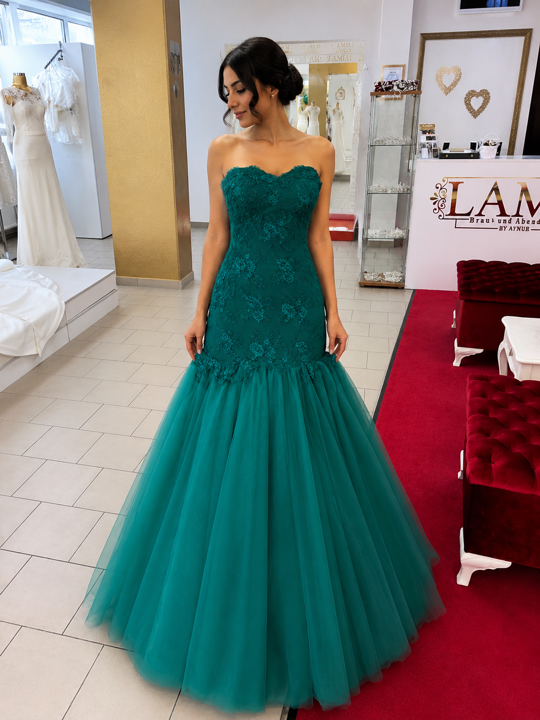 Ballkleid ZEY Grün