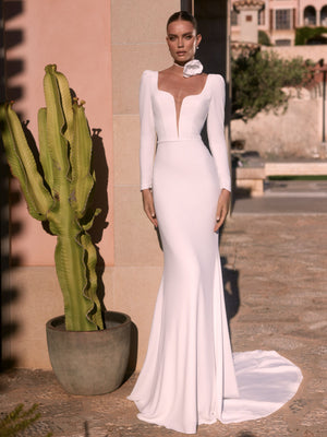 Bild in Slideshow öffnen, Brautkleid/ Standesamtkleid Nigrina
