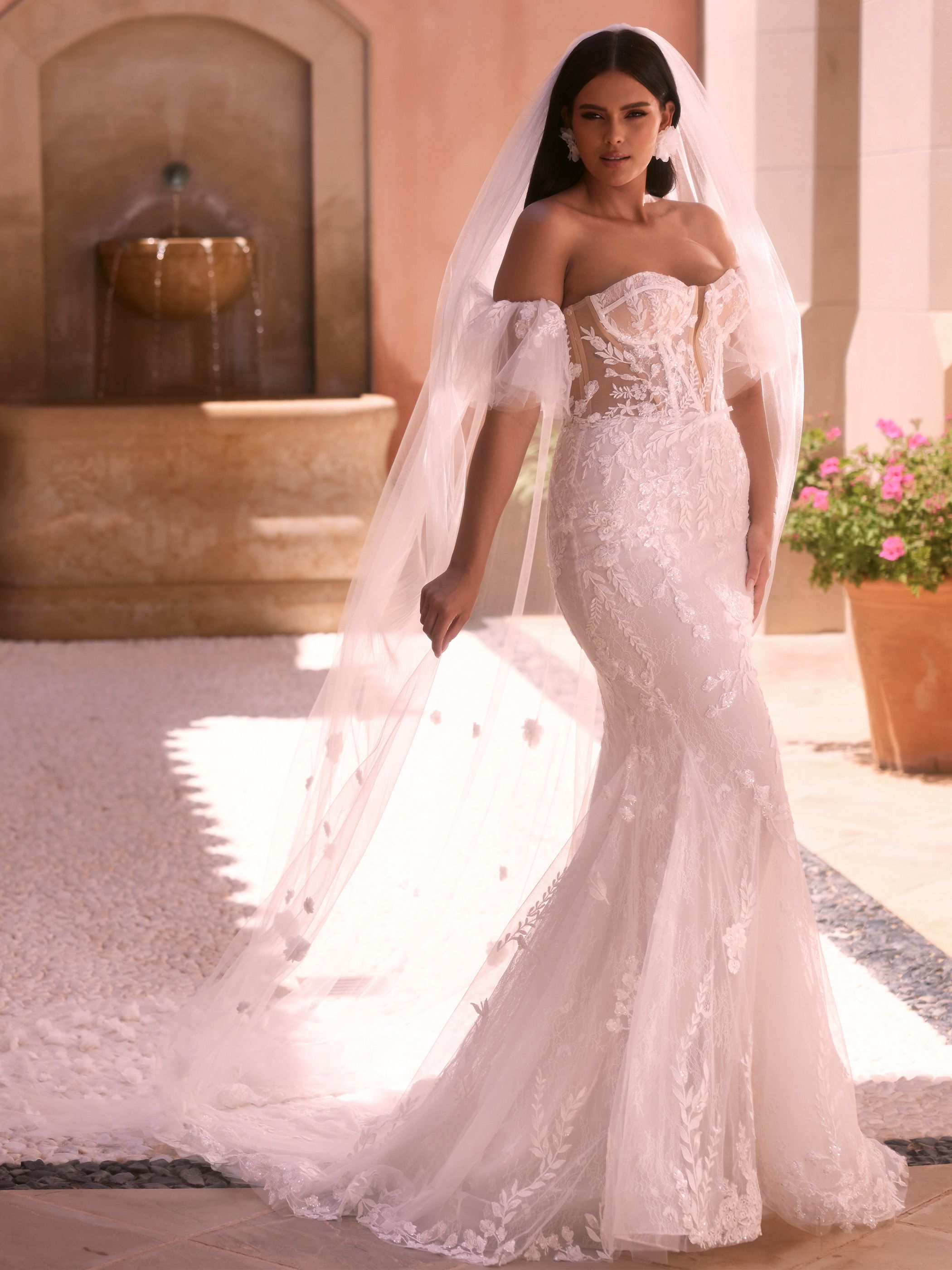 Meerjungfrau-Brautkleid Zerene