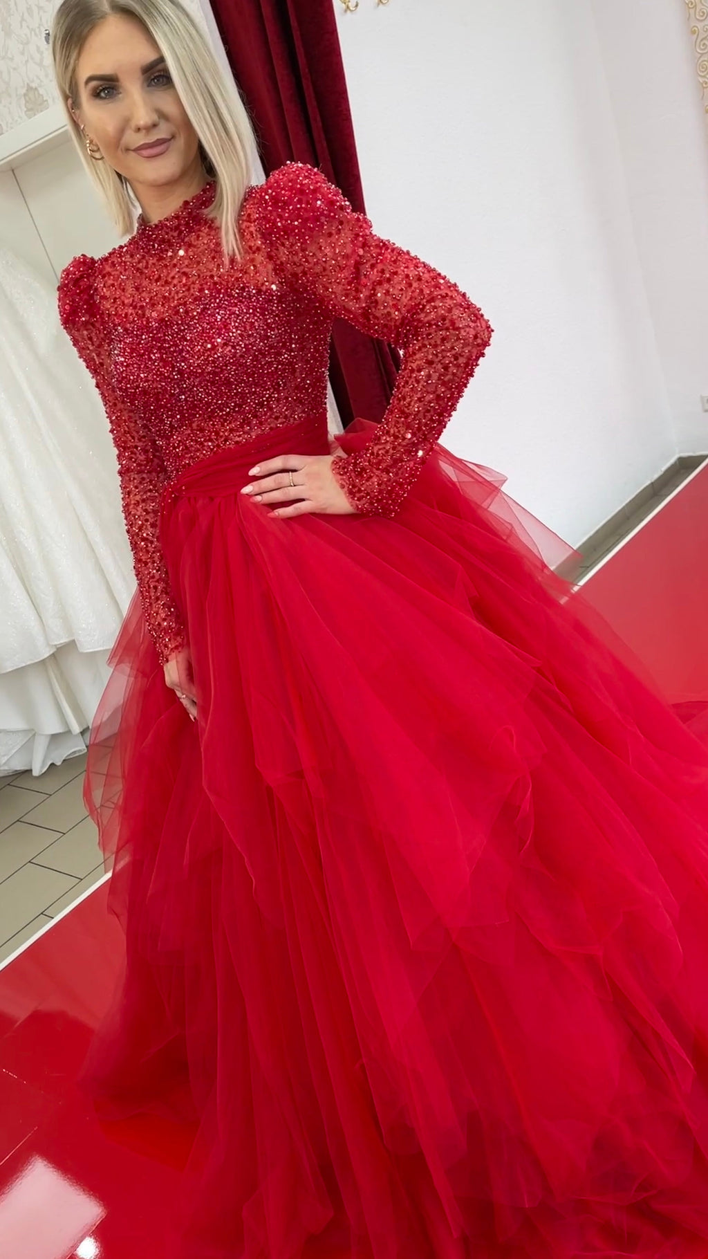 Ballkleid GARDEN – Ansicht 4 | Lamia Mode