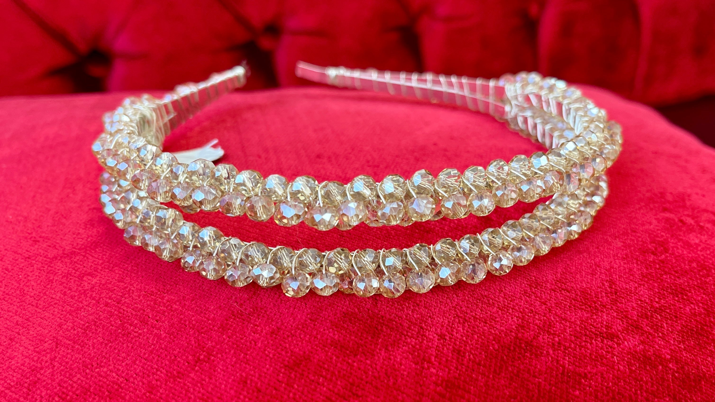 Haarschmuck B2 in Gold – Ansicht 2 | Lamia Mode