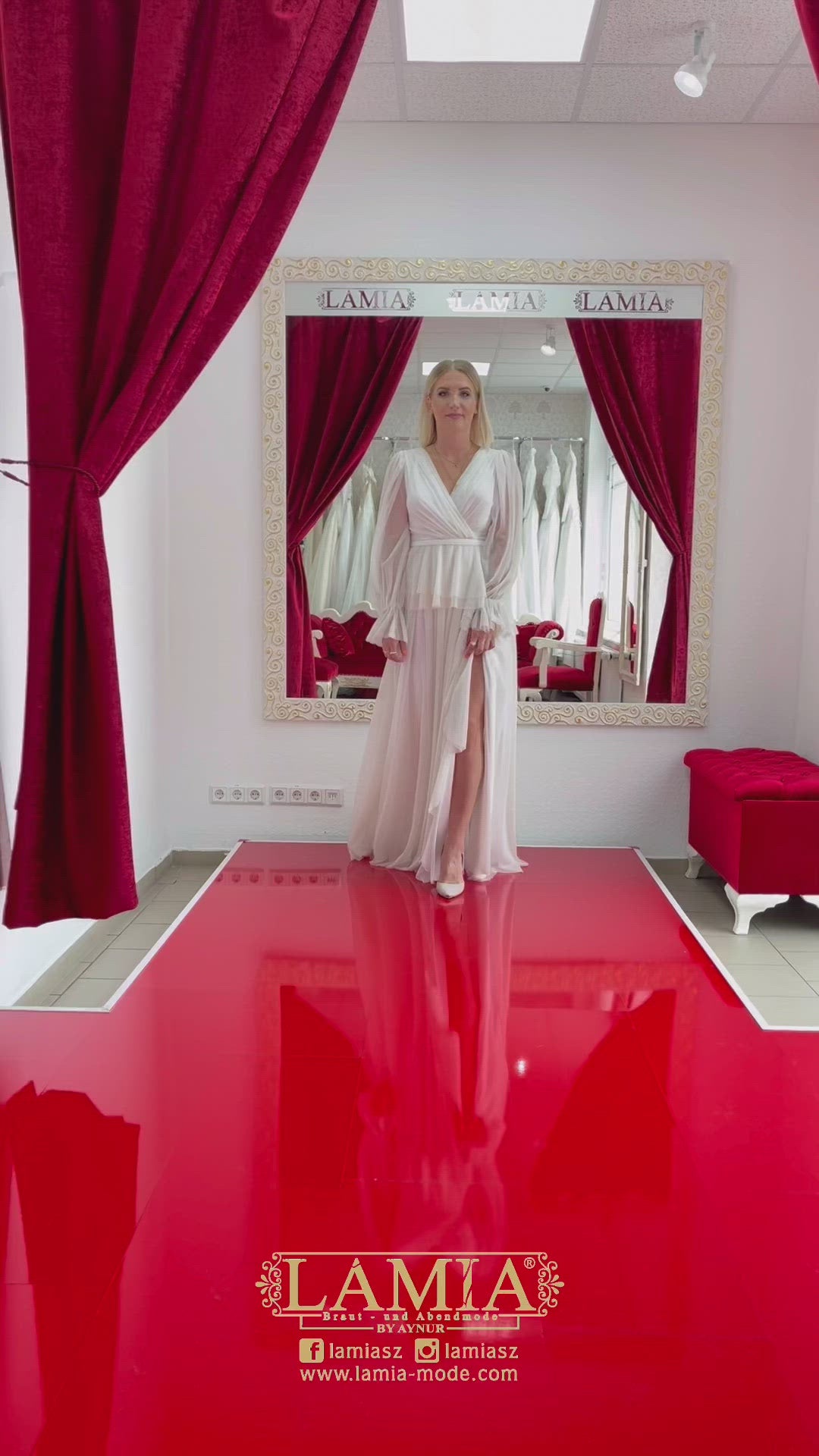 Standesamtkleid C4816