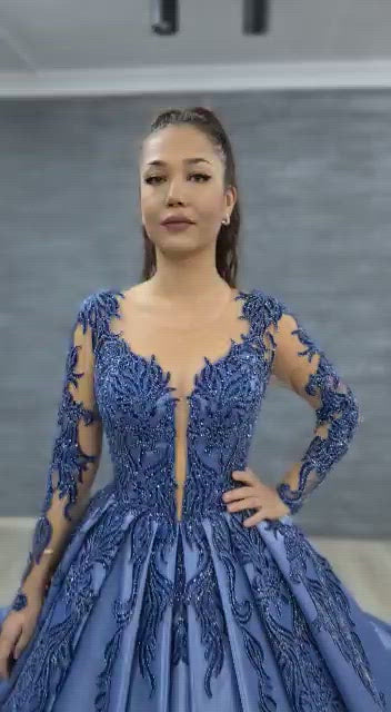 Ballkleid Ortanca