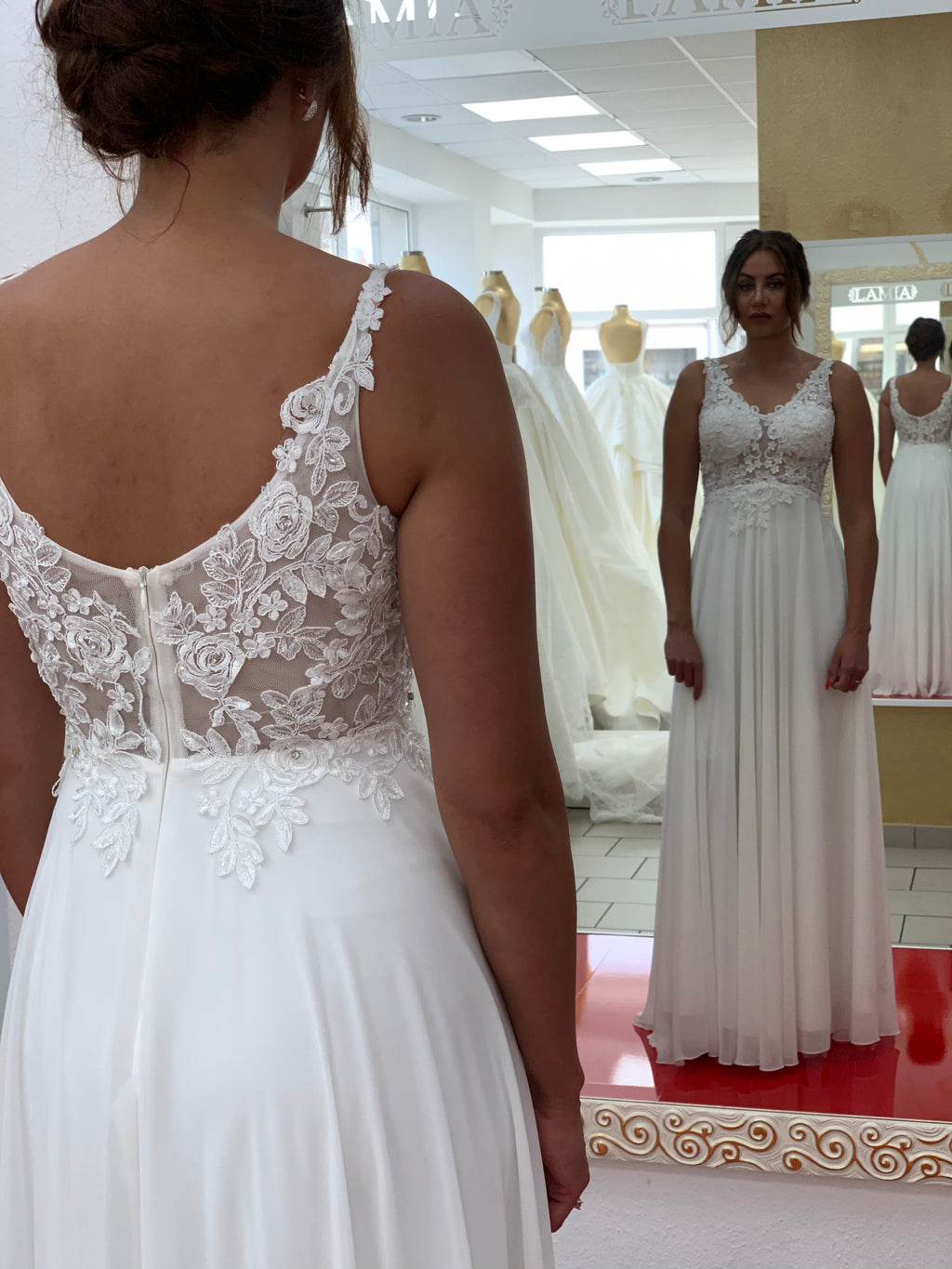 Standesamtkleid FK3258