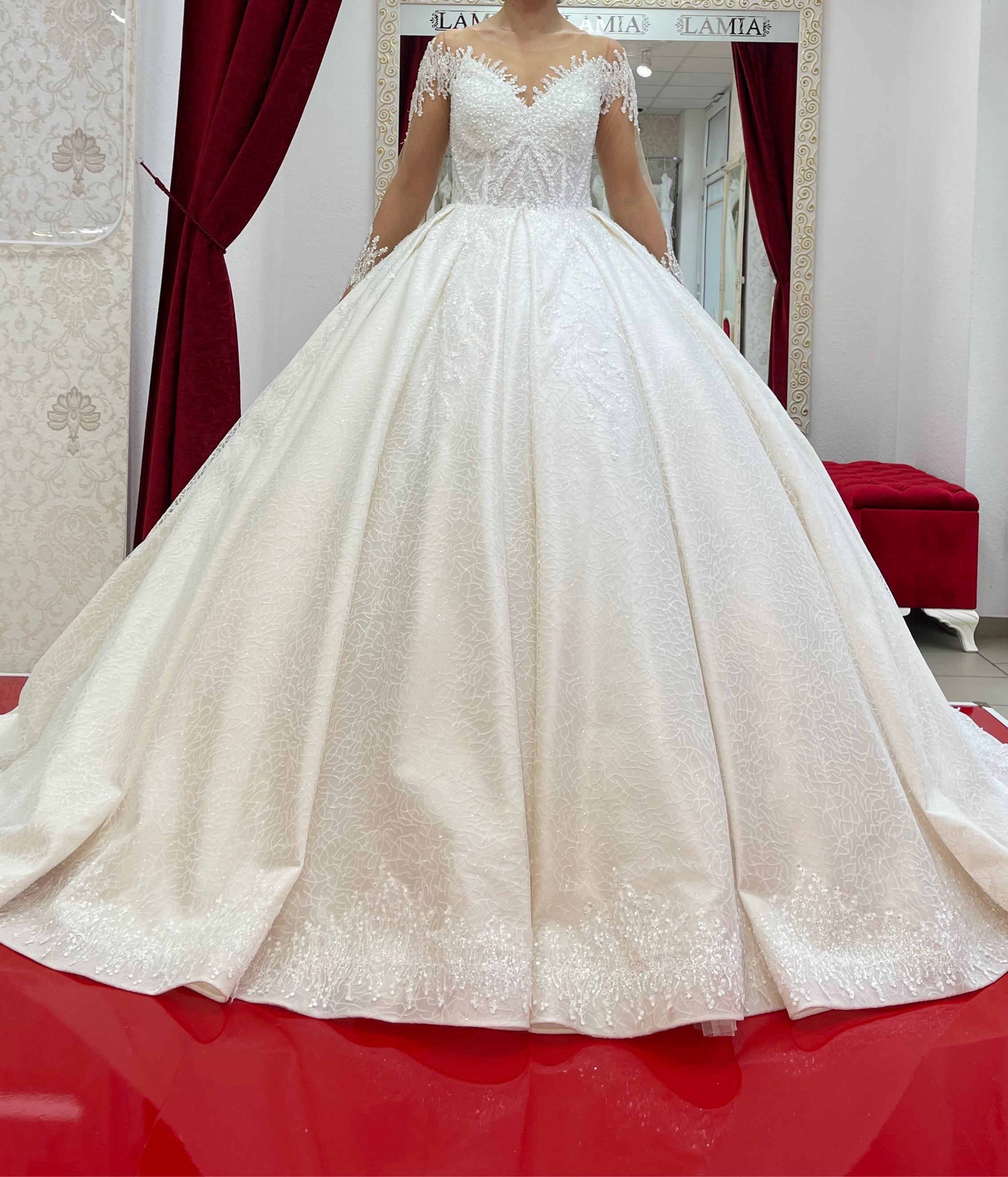 Brautkleid Rosa