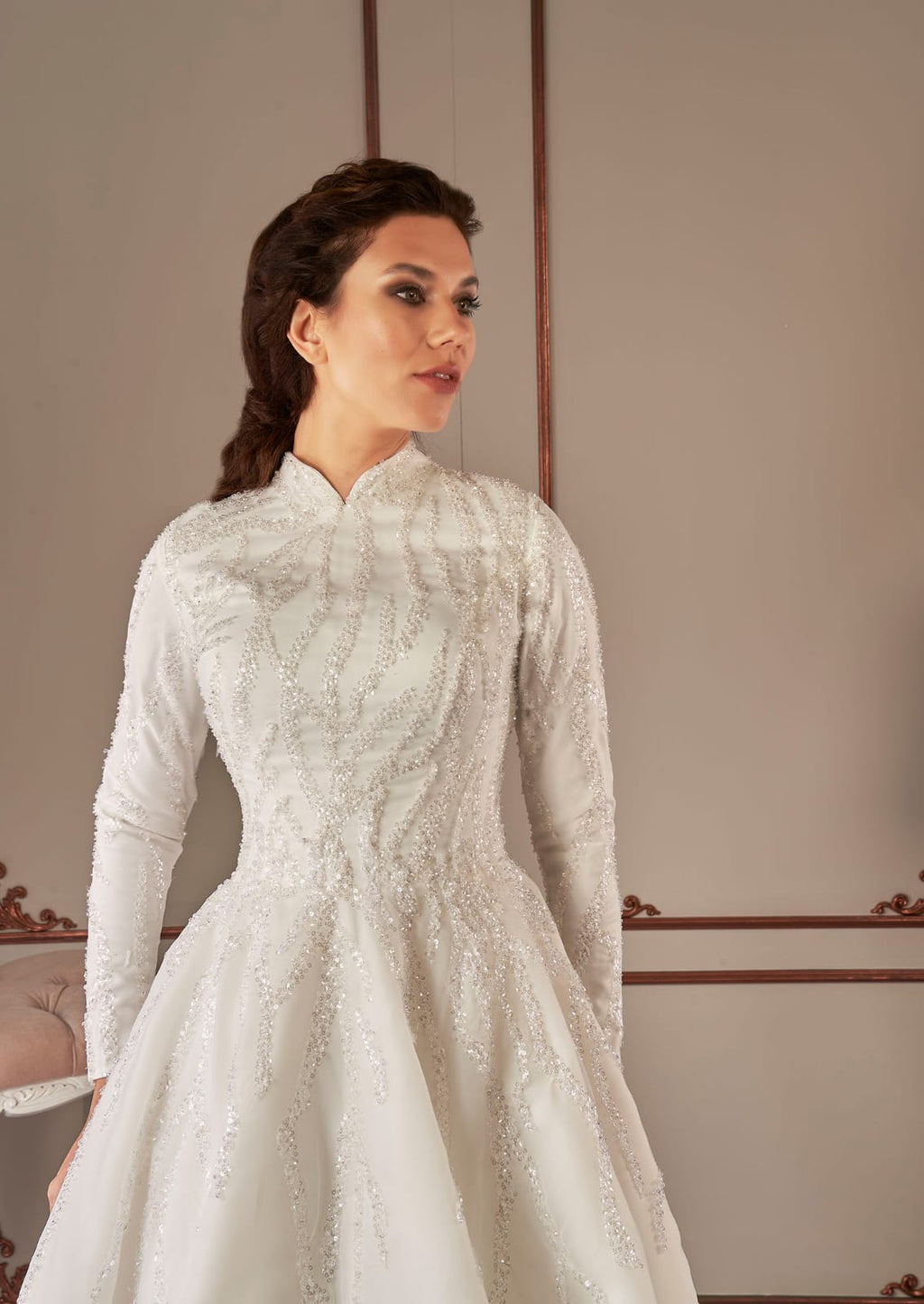 Brautkleid Papatya Midi