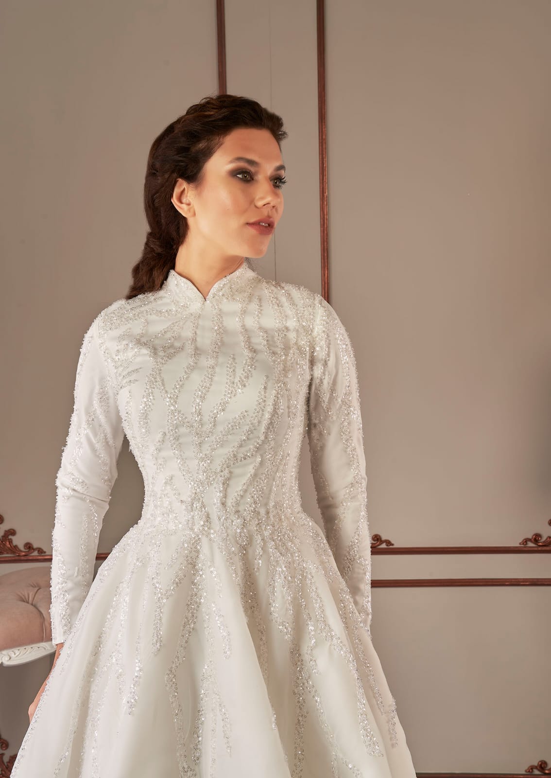 Brautkleid Papatya Midi