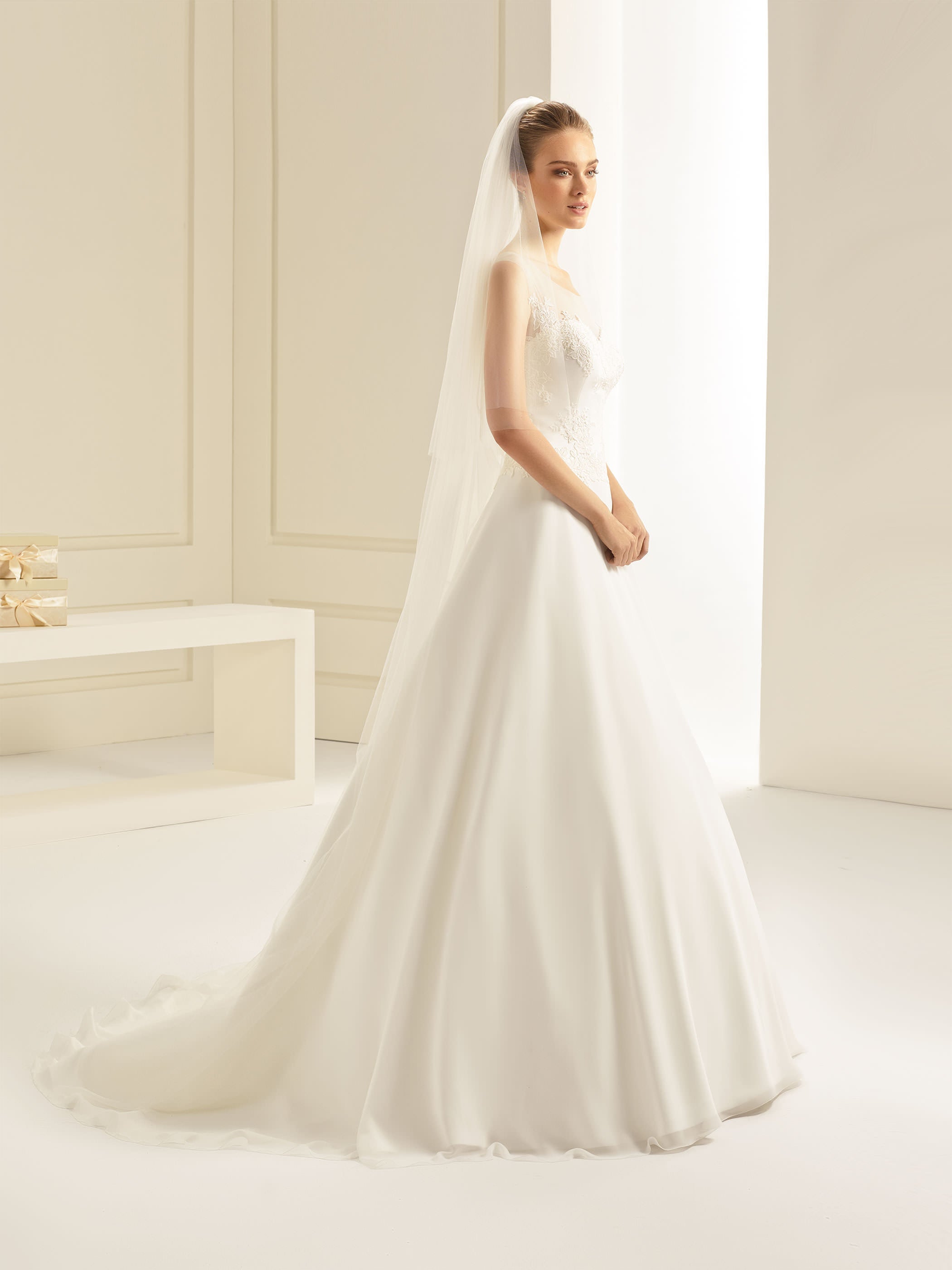 Schleier mit Schnittkante S251