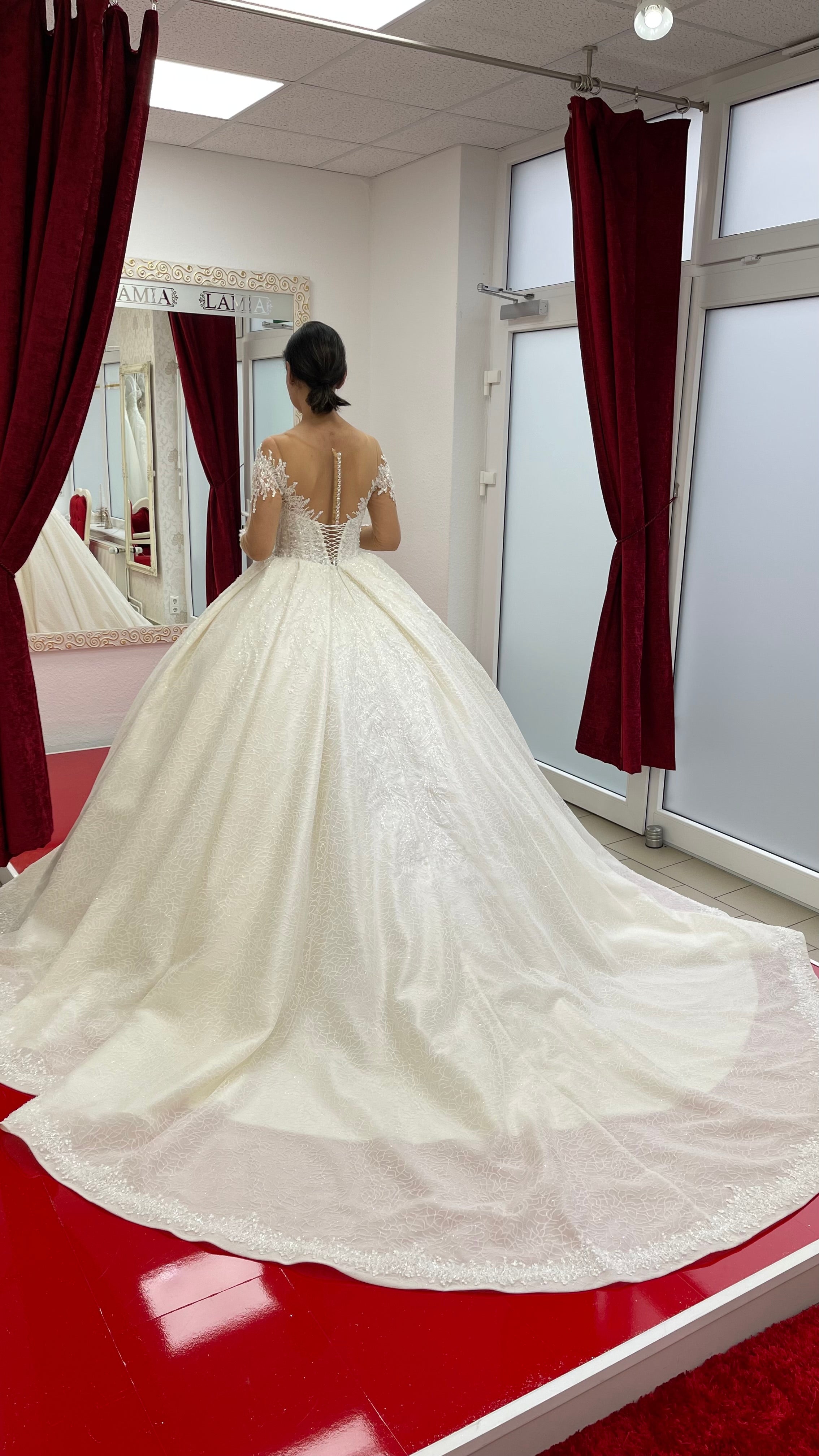Brautkleid Rosa